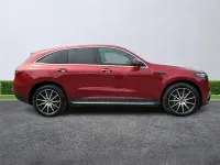Used Mercedes EQC400 AMG line 300 kW (408 HP) 2023 Red SUV