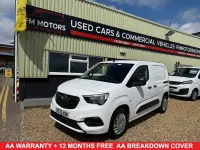 Used Vauxhall Combo Sportive 2020 White MPV