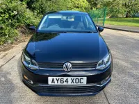 Used VW Polo SE 60 HP (44 kW) 2014 Black Hatchback