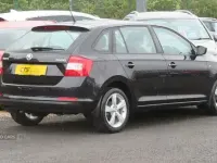 Used Skoda Rapid Elegance 90 HP (66 kW) 2014 Black Hatchback