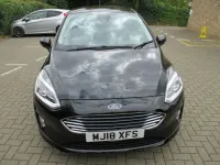 Used Ford Fiesta Zetec 83 HP (61 kW) 2018 Black Hatchback