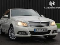 Used Mercedes C180 Elegance 2012 White Sedan