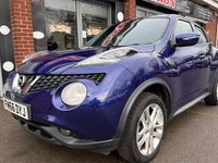Used Nissan Juke N-Connecta 116 HP (85 kW) 2017 Blue SUV