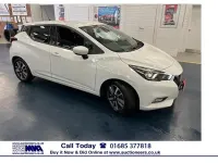 Usata Nissan Micra Tekna 100 CV (73 kW) 2020 Bianco Utilitaria