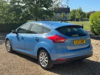 Używany Ford Focus Titanium 125 KM (91 kW) 2017 Niebieski Hatchback