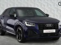 Used Audi Q2 Black Edition 150 HP (110 kW) 2021 Blue SUV