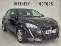 Used Peugeot 208 Active 75 HP (55 kW) 2020 Black Hatchback