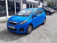 Used Peugeot 108 Active 68 HP (50 kW) 2016 Blue Hatchback