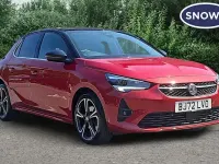 Used Vauxhall Corsa Ultimate 131 HP (96 kW) 2022 Red Hatchback