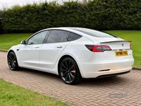 Used Tesla Model 3 Performance 461 kW (627 HP) 2019 White Sedan