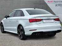 Used Audi A3 Black Edition 147 HP (108 kW) 2020 White Sedan