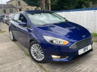 Used Ford Focus Titanium X 120 HP (88 kW) 2016 Blue Hatchback