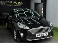 Used Ford Fiesta Zetec 100 HP (73 kW) 2018 Black Hatchback
