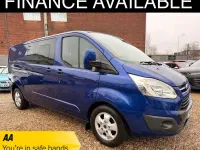 Used Ford Transit Custom Limited 170 HP (125 kW) 2016 Blue Van