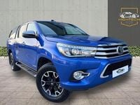 Used Toyota HiLux 150 HP (110 kW) 2018 Blue Pickup
