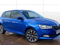 Used Skoda Fabia SE Drive 95 HP (69 kW) 2021 Blue Hatchback