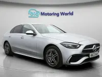 Used Mercedes C300e AMG line 313 HP (230 kW) 2023 Silver Sedan