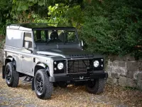 Used Land Rover Defender 122 HP (89 kW) 2009 Grey Hatchback