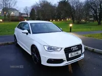 Used Audi A3 S-Line 2015 White Hatchback