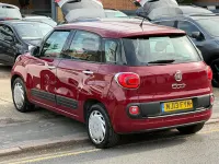 Used Fiat 500L Easy 85 HP (62 kW) 2013 Red MPV