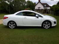 Used Peugeot 308 CC Allure 2012 White pearl Cabriolet