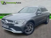 Usado Mercedes GLC220 AMG line 194 HP (142 kW) 2021 Cinzento SUV