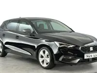 Used Seat Leon FR 150 HP (110 kW) 2024 Black Hatchback