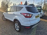Used Ford Kuga Titanium 150 HP (110 kW) 2019 White SUV