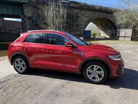 Used VW T-Roc R-line 150 HP (110 kW) 2022 Red SUV