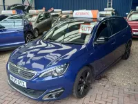 Second-hand Peugeot 308 SW GT-line 150 CP (110 kW) 2015 Albastru Break