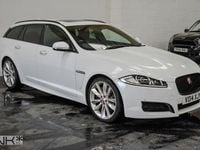 Used Jaguar XF Sportbrake Portfolio 275 HP (202 kW) 2014 White Estate
