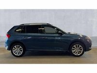 Used Skoda Kamiq SE 95 HP (69 kW) 2021 Titan blue metallic SUV
