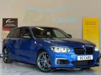 Used BMW M140 M Sport 335 HP (246 kW) 2017 Blue Hatchback