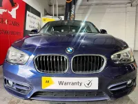 Used BMW 118 Sport Line 2017 Blue Hatchback