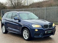 Used BMW X3 M Sport 2013 Blue SUV