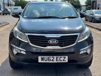 Used Kia Sportage 115 HP (84 kW) 2012 Black SUV