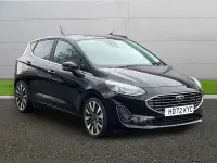 Used Ford Fiesta Titanium X 125 HP (91 kW) 2022 Black Hatchback
