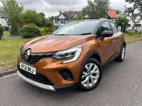 Used Renault Captur Iconic 2021 Orange SUV