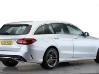 Used Mercedes C180 AMG Line Premium 2019 Silver Estate