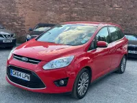 Used Ford Grand C-Max Titanium 2015 Red MPV
