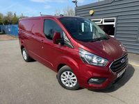 Used Ford Transit Custom Limited 126 HP (92 kW) 2021 Red Van