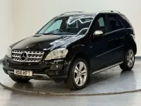 Used Mercedes ML300 204 HP (150 kW) 2010 Black SUV