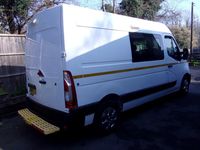 Second-hand Vauxhall Movano 130 CP (95 kW) 2019 Alb Monovolum