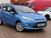 Used Ford Fiesta Zetec 82 HP (60 kW) 2010 Blue Hatchback