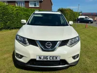 Used Nissan X-Trail N-TEC 130 HP (95 kW) 2016 Pearl white metallic SUV