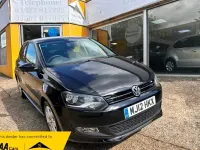 Begagnad VW Polo Match 60 HK (44 kW) 2012 Svart Halvkombi