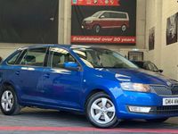 Used Skoda Rapid SE 2014 Blue Hatchback