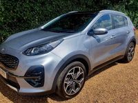 Used Kia Sportage GT-Line S 136 HP (100 kW) 2021 Silver SUV