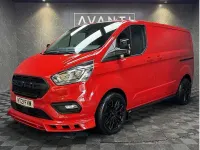 Used Ford Transit Custom Trend 130 HP (95 kW) 2021 Red Van