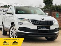 Used Skoda Karoq SE L 116 HP (85 kW) 2018 White SUV